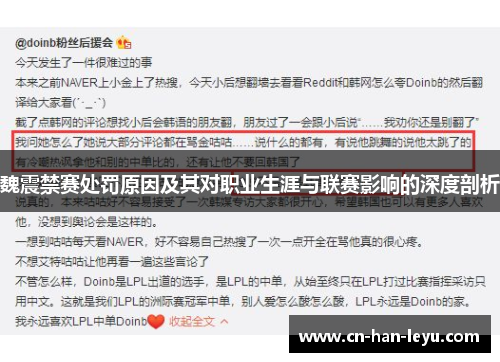 魏震禁赛处罚原因及其对职业生涯与联赛影响的深度剖析 魏震禁赛处罚原因及其对职业生涯与联赛影响的深度剖析