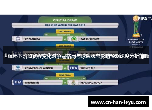 世俱杯下阶段赛程变化对争冠格局与球队状态影响预测深度分析前瞻 世俱杯下阶段赛程变化对争冠格局与球队状态影响预测深度分析前瞻